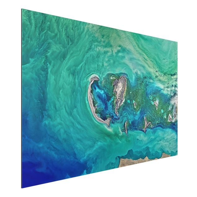 Schöne Wandbilder NASA Fotografie Kaspisches Meer
