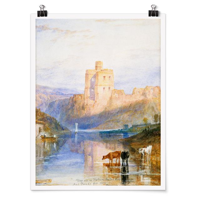 William Turner Gemälde William Turner - Norham Castle
