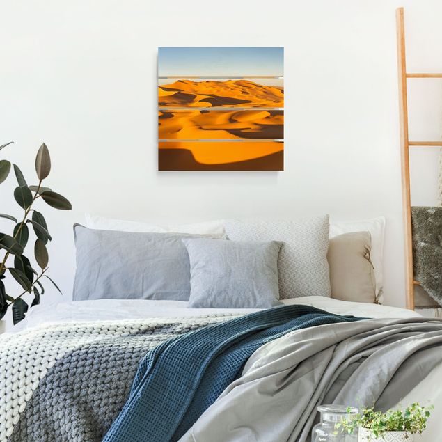 Holzbilder Murzuq Desert In Libya