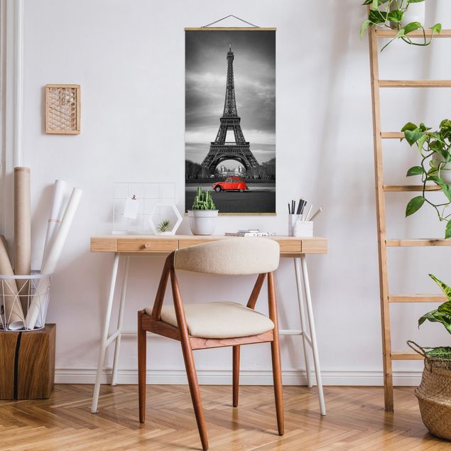 Stoffbilder zum Aufhängen Spot on Paris