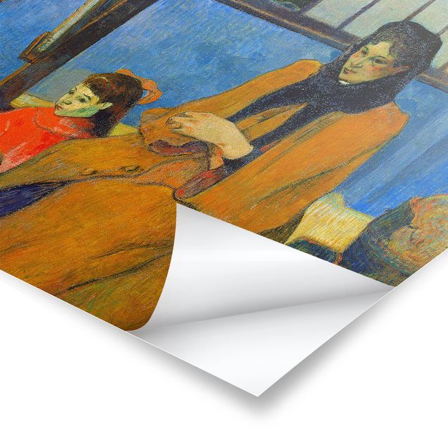 Wandbilder Kunstdruck Paul Gauguin - Familie Schuffenecker