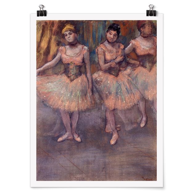 Bilder für die Wand Edgar Degas - Tänzerinnen vor Exercice