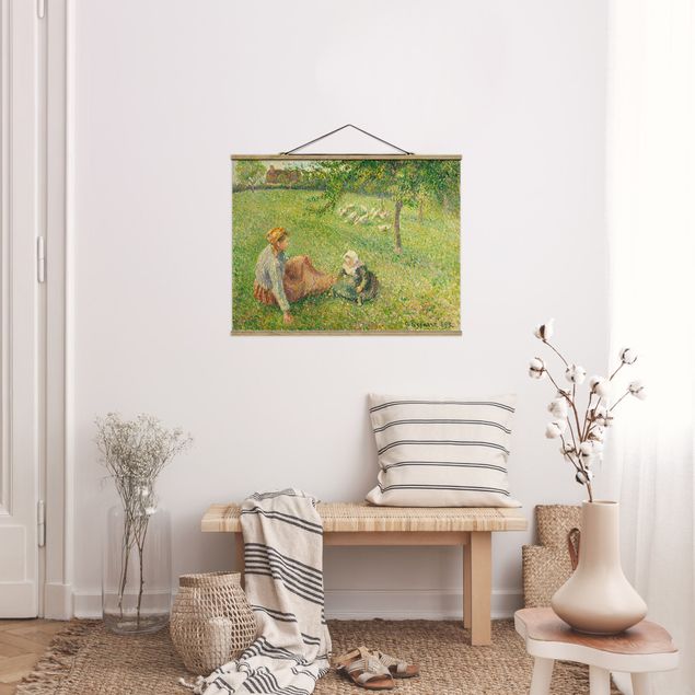 Bilder Romantik Camille Pissarro - Gänsehirtin