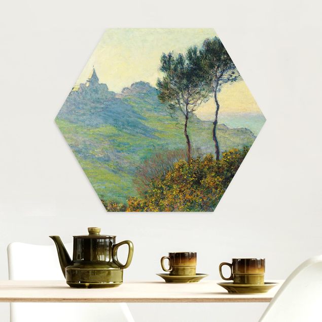 Claude Monet Bilder Claude Monet - Varengeville Abendsonne