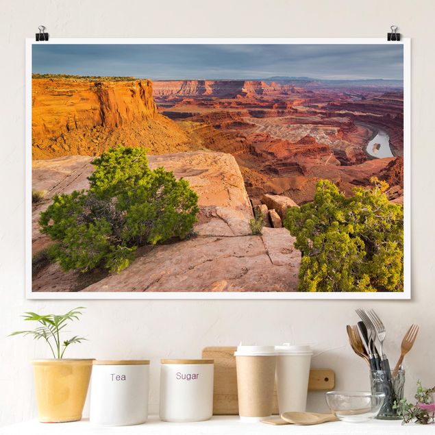 Poster - Dead Horse Point Canyonlands National Park USA - Querformat 2:3