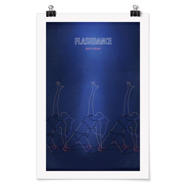 Poster Filmposter Flashdance