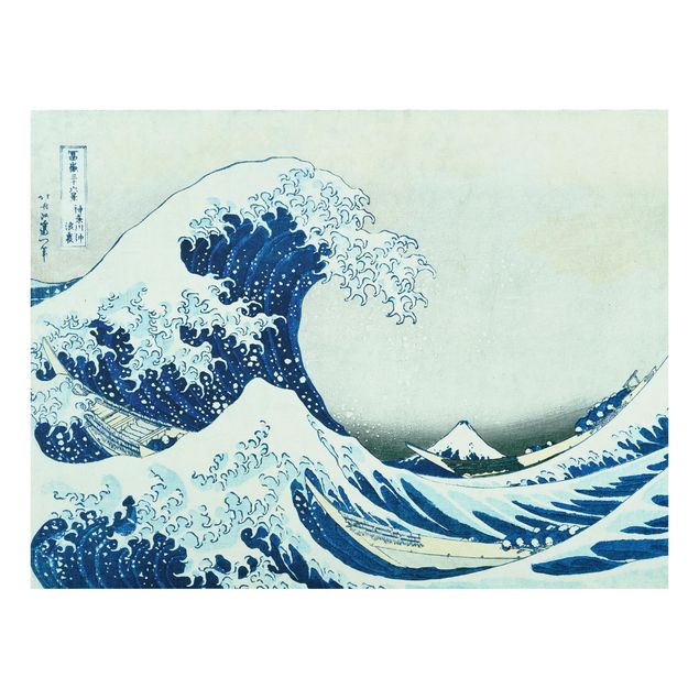 Katsushika Hokusai Kunstdrucke Katsushika Hokusai - Die grosse Welle von Kanagawa