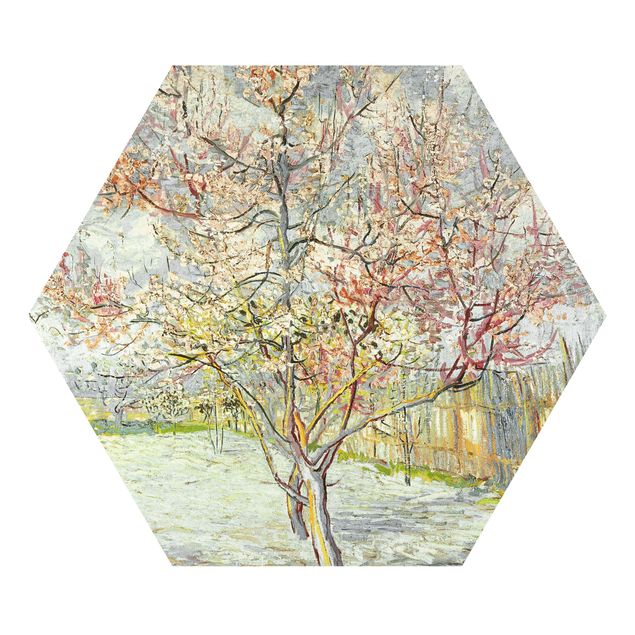 Bilder van Gogh Vincent van Gogh - Blühende Pfirsichbäume