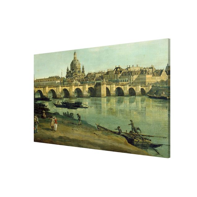 Post Impressionismus Bilder Bernardo Bellotto - Dresden vom rechten Elbufer