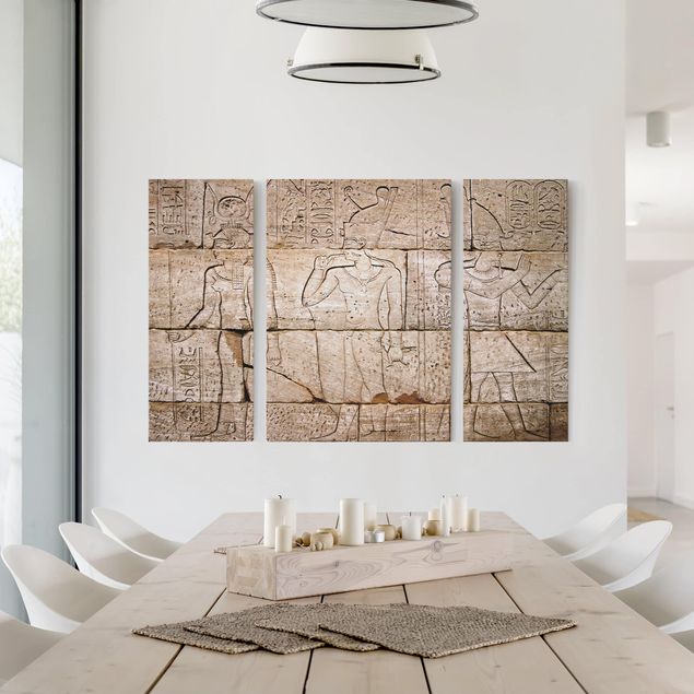 Wandbilder Wohnzimmer modern Egypt Relief