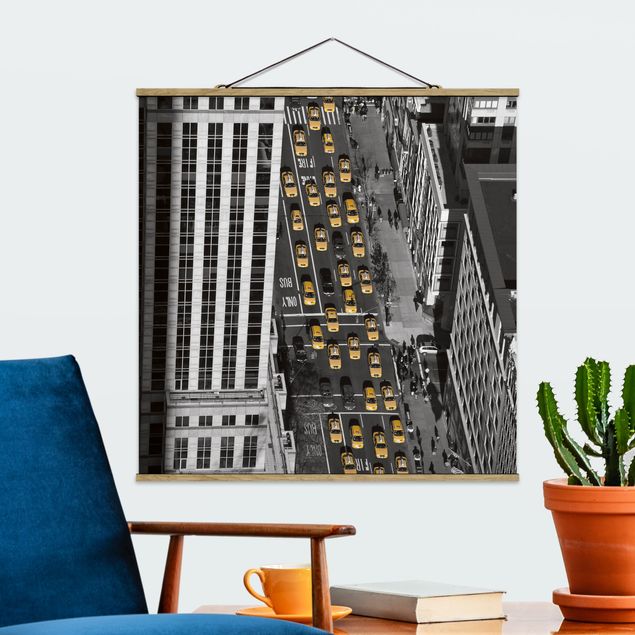 Wandbilder Taxiverkehr in Manhattan