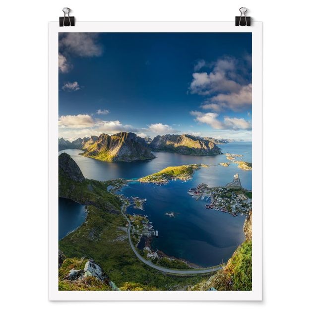 Poster kaufen Fjordblick in Reinebringen