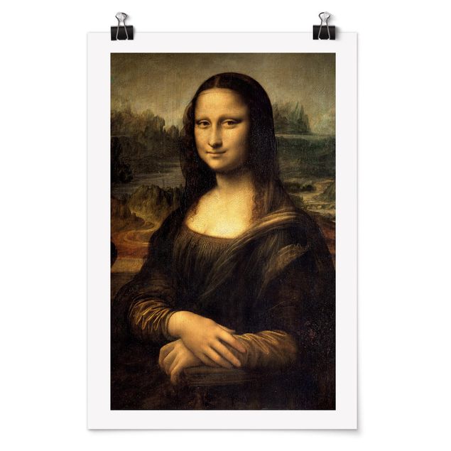 Schöne Wandbilder Leonardo da Vinci - Mona Lisa