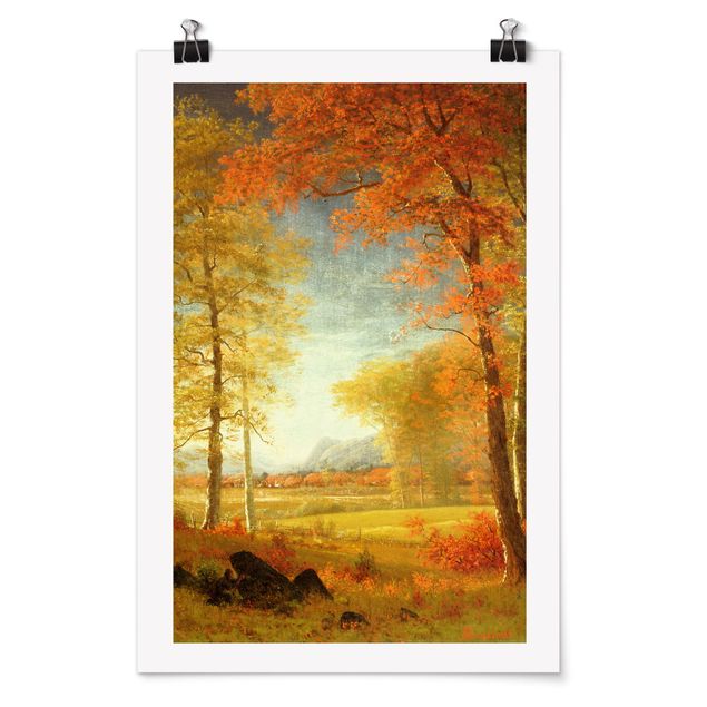 Albert Bierstadt Albert Bierstadt - Herbst in Oneida County, New York