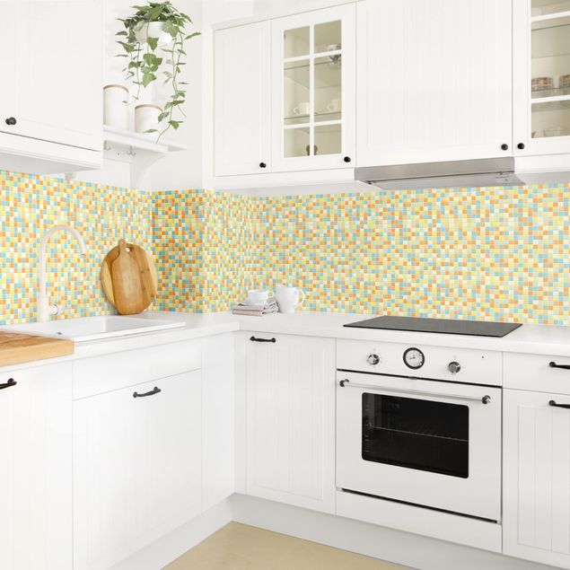 Küchenrückwand Muster Mosaikfliesen Sommerset