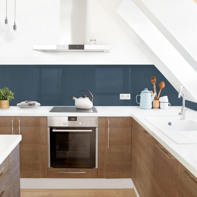 Küchenrückwände selbstklebend Schieferblau