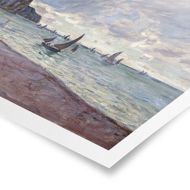 Monet Bilder Claude Monet - Küste von Pourville
