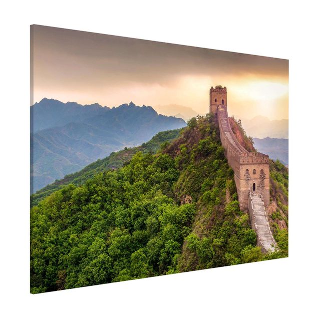 Magnettafel - Die unendliche Mauer von China - Querfromat 4:3