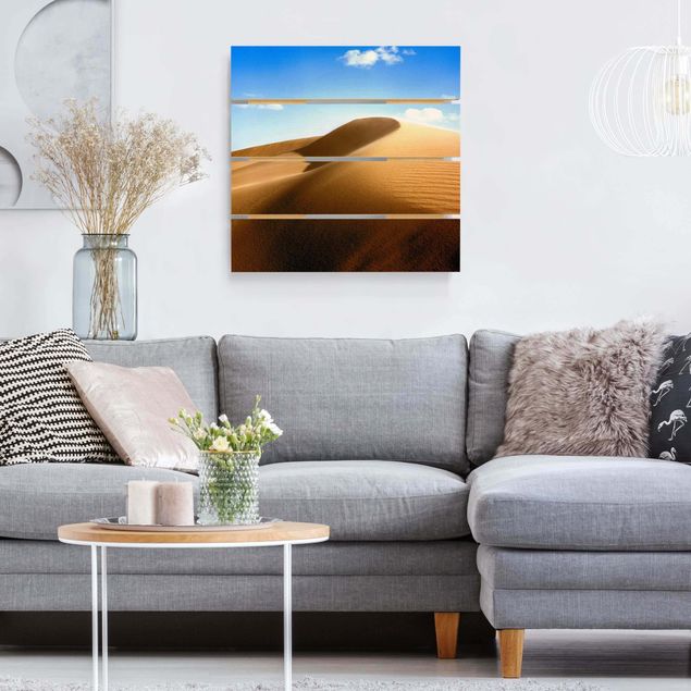Moderne Holzbilder Fantastic Dune