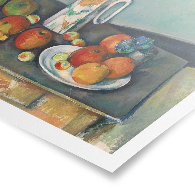 Schöne Wandbilder Paul Cézanne - Stillleben Milchkrug
