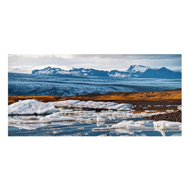 Schöne Wandbilder Gletscherlagune