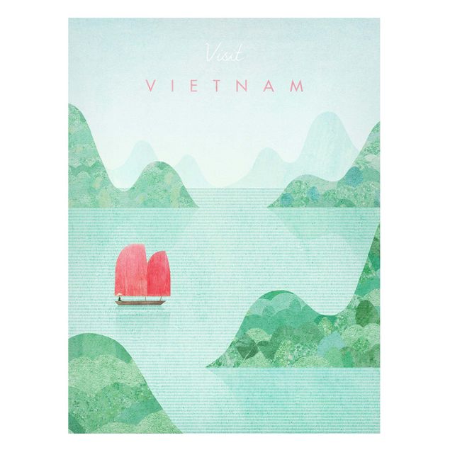 Henry Rivers Bilder Reiseposter - Vietnam