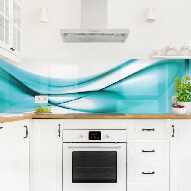 Küchenrückwände selbstklebend Turquoise Design