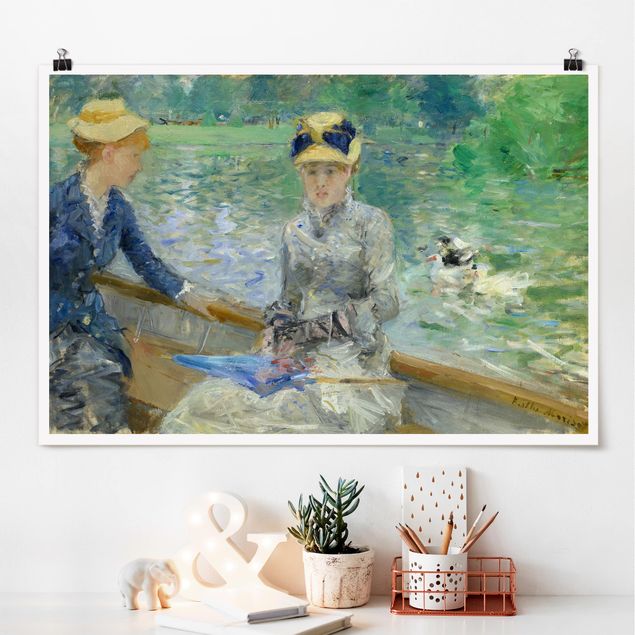 Poster - Berthe Morisot - Sommertag - Querformat 2:3