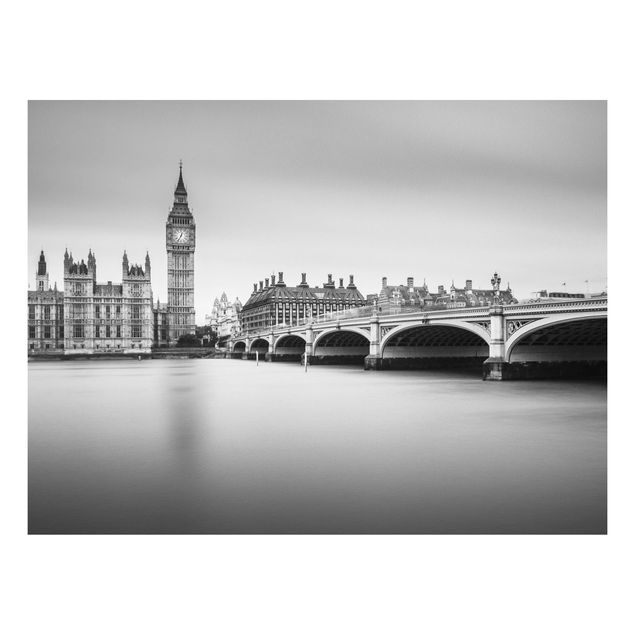 Schöne Wandbilder Westminster Brücke und Big Ben