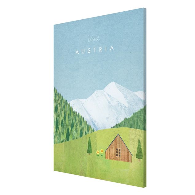 Bilder für die Wand Reiseposter - Austria