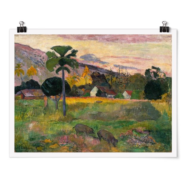 Kunstdrucke Poster Paul Gauguin - Komm her