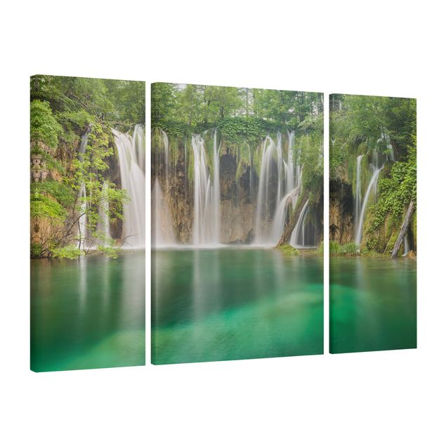 Wandbilder Baum Wasserfall Plitvicer Seen