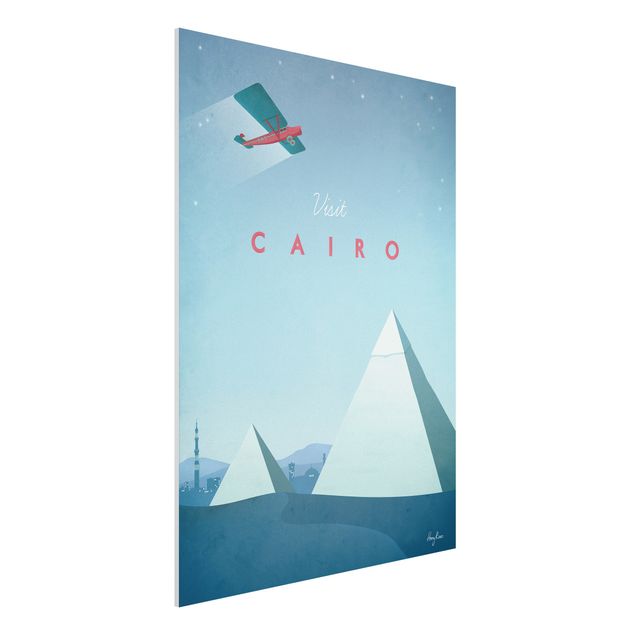 Foto auf Hartschaumplatte Reiseposter - Cairo