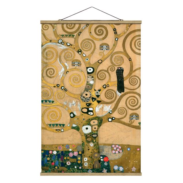 Stoffbilder Gustav Klimt - Der Lebensbaum