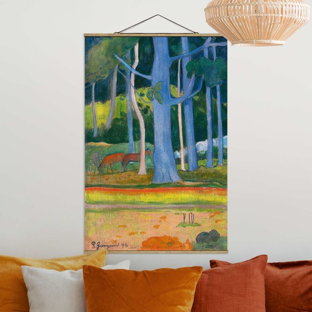 Kunstdrucke Impressionismus Paul Gauguin - Waldlandschaft