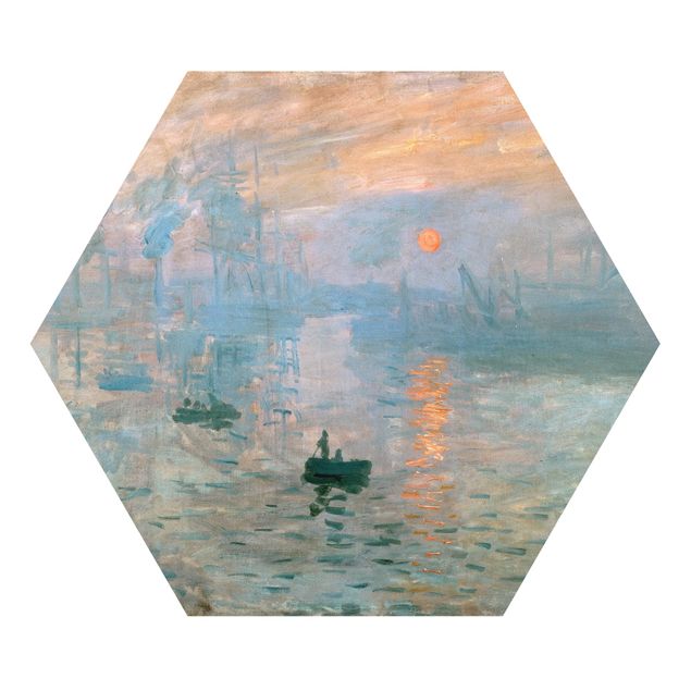Bilder Hexagon Claude Monet - Impression