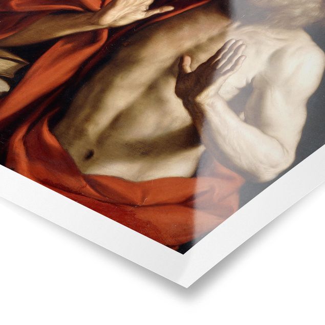 Kunstdrucke Guercino - Der heilige Hieronymus