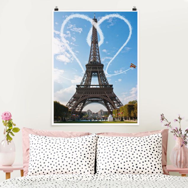 Poster Städte Paris - City of Love