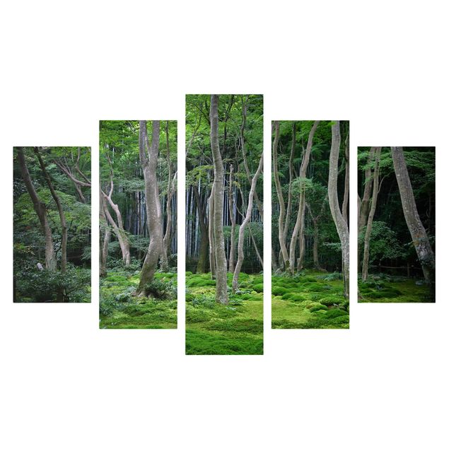 Schöne Wandbilder Japanischer Wald