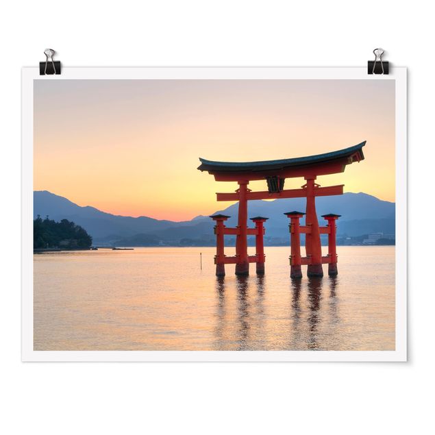 Poster kaufen Torii am Itsukushima