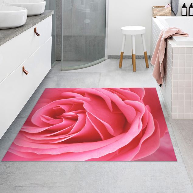 teppich für balkon Lustful Pink Rose