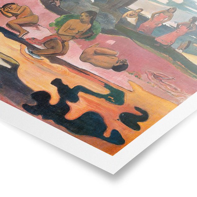 Poster Strand Paul Gauguin - Gottestag