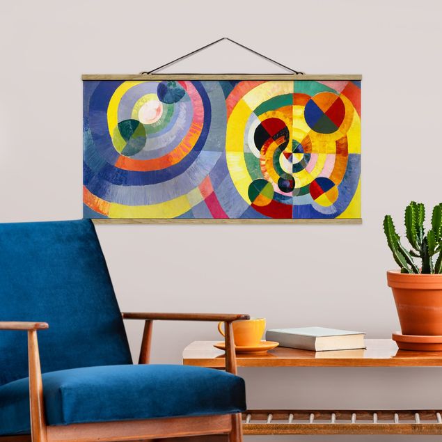 Wandbilder abstrakt Robert Delaunay - Forme circulaire