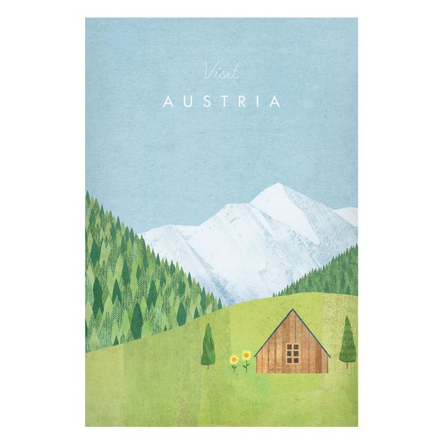 Henry Rivers Bilder Reiseposter - Austria