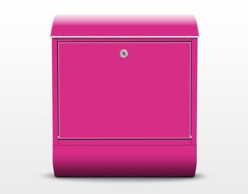 Briefkasten Design Colour Pink