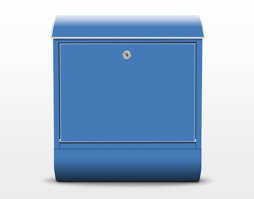 Briefkasten Design Colour Royal Blue