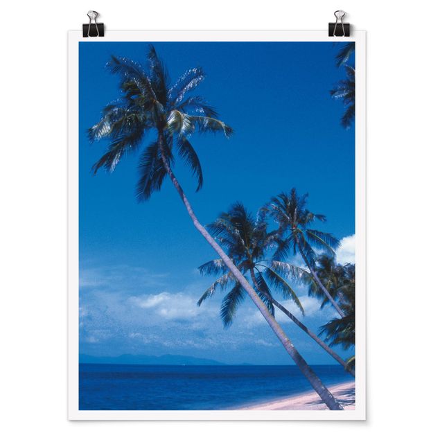Poster bestellen Mauritius Beach