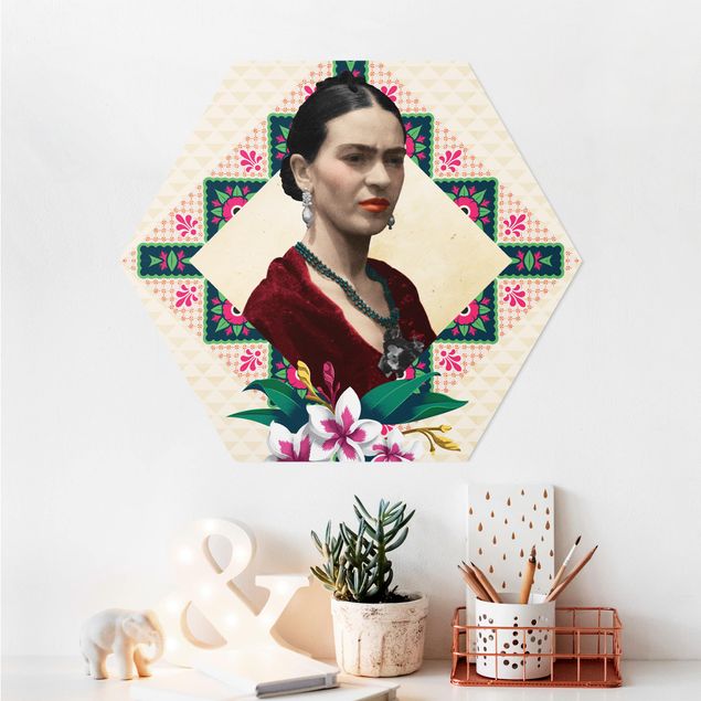 Bilder Frida Kahlo Frida Kahlo - Blumen und Geometrie