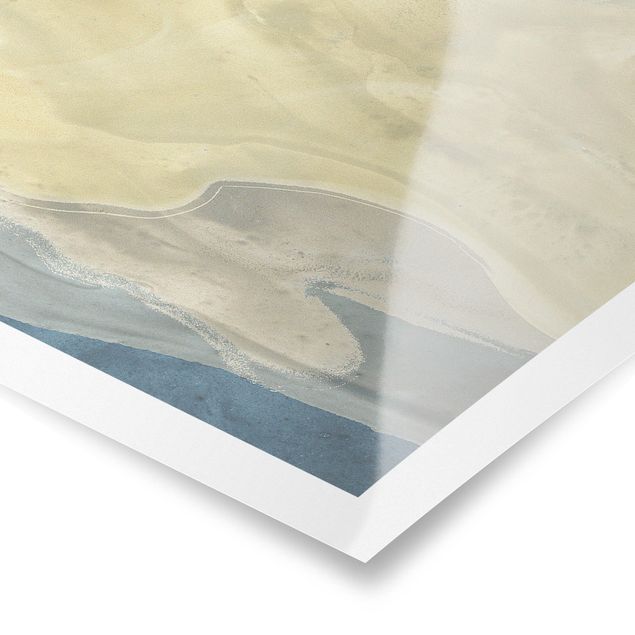 Poster Ozean und Wüste I