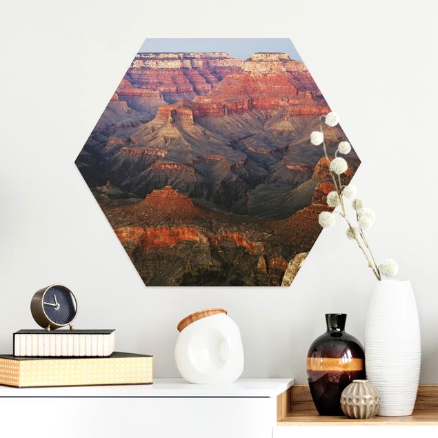 Wandbilder Grand Canyon nach dem Sonnenuntergang